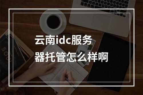 云南idc服务器托管怎么样啊