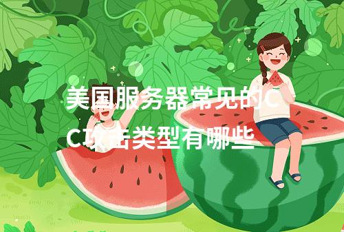 美国服务器常见的CC攻击类型有哪些