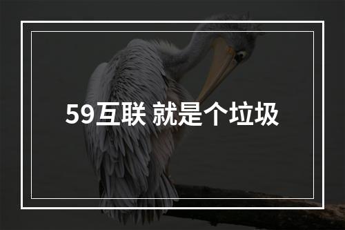 59互联 就是个垃圾