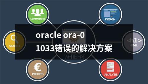 oracle ora-01033错误的解决方案
