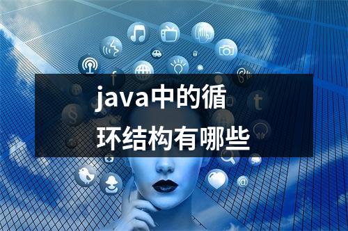 java中的循环结构有哪些