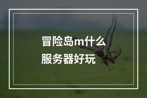 冒险岛m什么服务器好玩