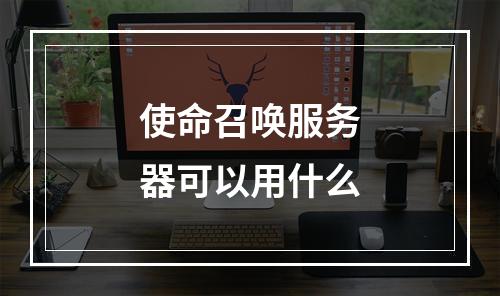 使命召唤服务器可以用什么