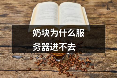奶块为什么服务器进不去