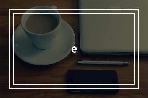 e