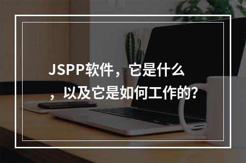 JSPP软件,它是什么,以及它是如何工作的?