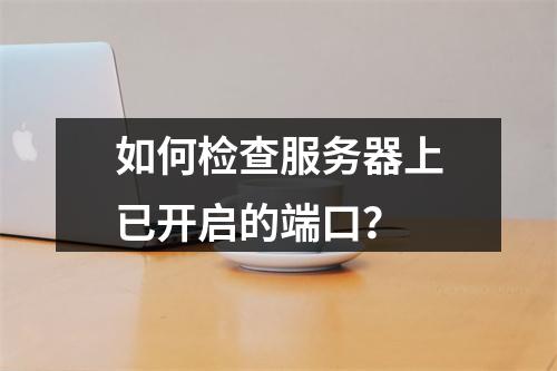 如何检查服务器上已开启的端口?
