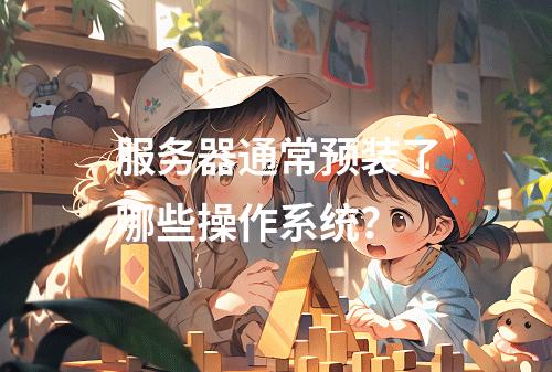 服务器通常预装了哪些操作系统?