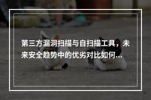 第三方漏洞扫描与自扫描工具,未来安全趋势中的优劣对比如何?