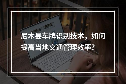 尼木县车牌识别技术,如何提高当地交通管理效率?