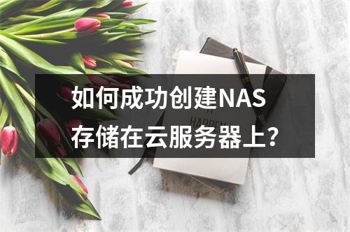 如何成功创建NAS存储在云服务器上?
