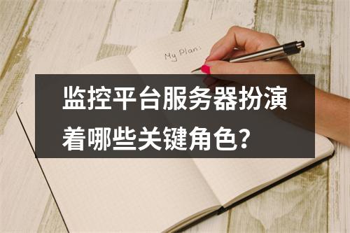 监控平台服务器扮演着哪些关键角色?