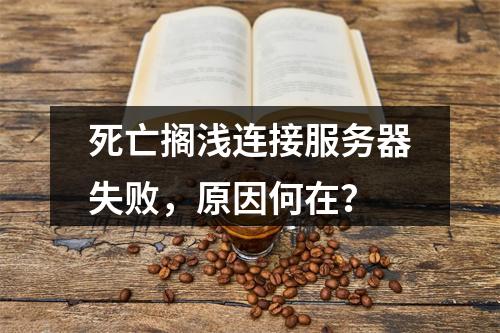 死亡搁浅连接服务器失败,原因何在?