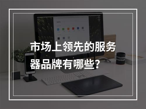 市场上领先的服务器品牌有哪些?