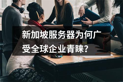 新加坡服务器为何广受全球企业青睐?
