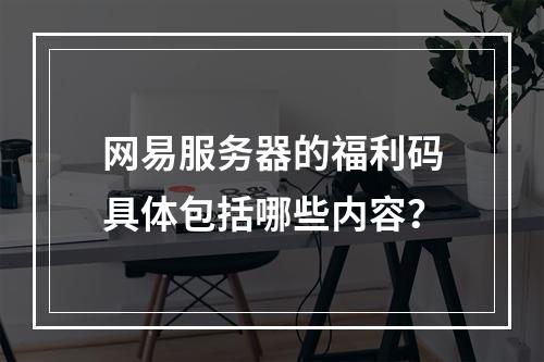 网易服务器的福利码具体包括哪些内容?