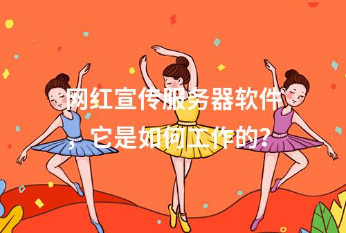 网红宣传服务器软件,它是如何工作的?