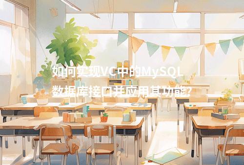 如何实现VC中的MySQL数据库接口并应用其功能?