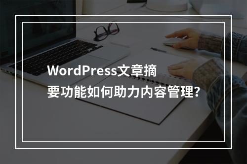 WordPress文章摘要功能如何助力内容管理?