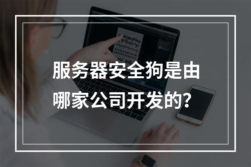 服务器安全狗是由哪家公司开发的?