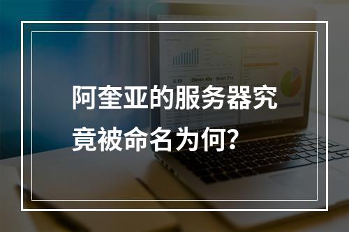 阿奎亚的服务器究竟被命名为何?