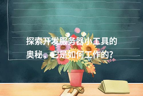 探索开发服务器小工具的奥秘,它是如何工作的?