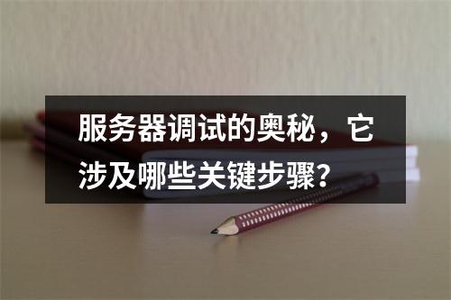 服务器调试的奥秘,它涉及哪些关键步骤?