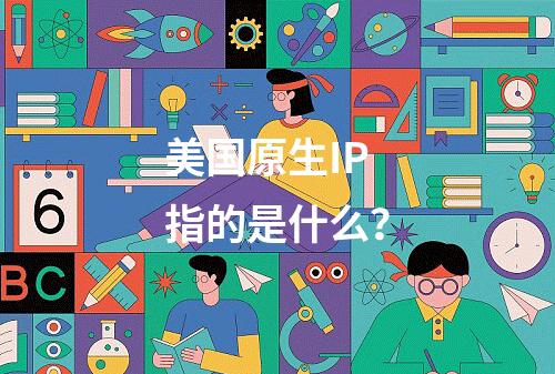 美国原生IP指的是什么?
