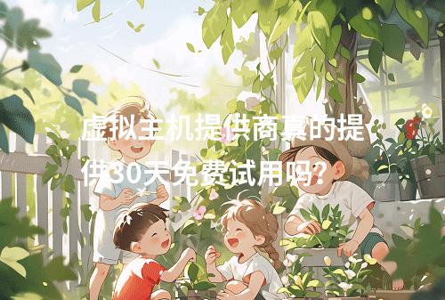 虚拟主机提供商真的提供30天免费试用吗?