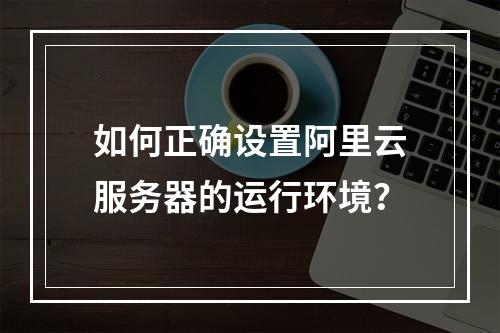 如何正确设置阿里云服务器的运行环境?