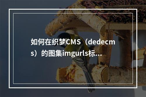 如何在织梦CMS(dedecms)的图集imgurls标签中巧妙实现图片链接地址的自动数字编号功能?