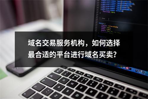 域名交易服务机构,如何选择最合适的平台进行域名买卖?