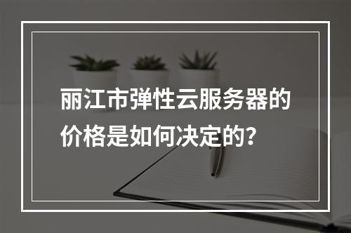 丽江市弹性云服务器的价格是如何决定的?