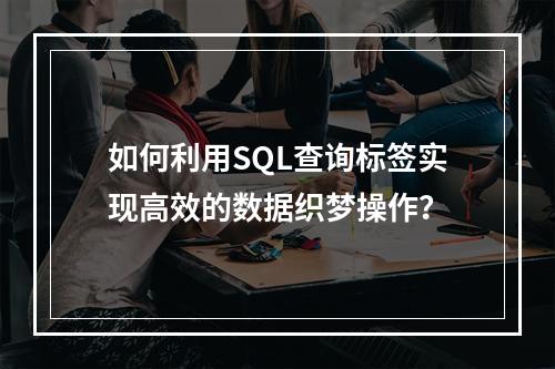 如何利用SQL查询标签实现高效的数据织梦操作?