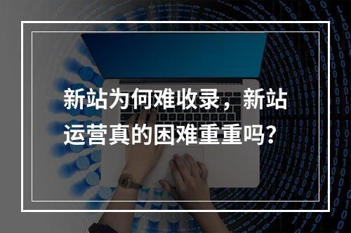 新站为何难收录,新站运营真的困难重重吗?