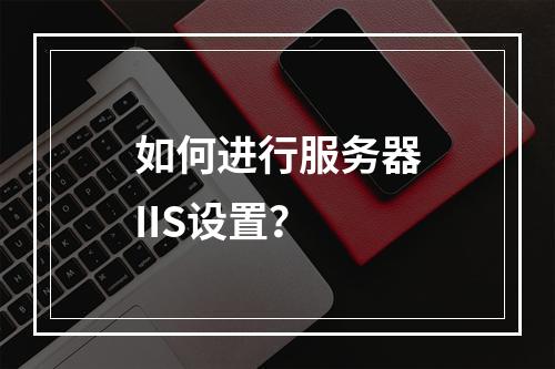 如何进行服务器IIS设置?