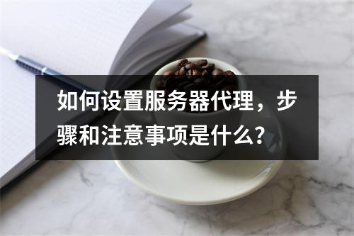 如何设置服务器代理,步骤和注意事项是什么?