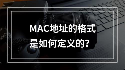 MAC地址的格式是如何定义的?
