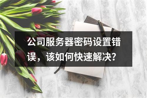 公司服务器密码设置错误,该如何快速解决?