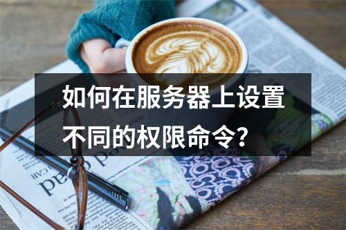 如何在服务器上设置不同的权限命令?
