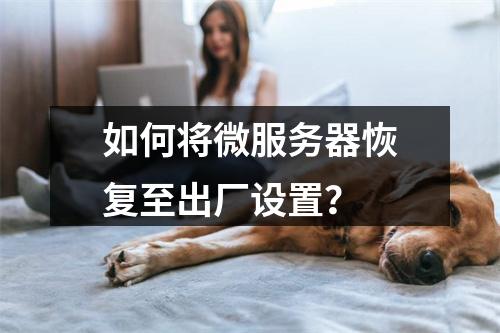 如何将微服务器恢复至出厂设置?