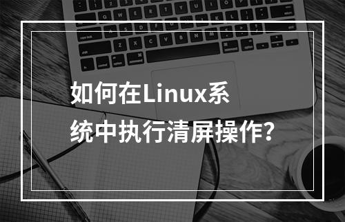 如何在Linux系统中执行清屏操作?