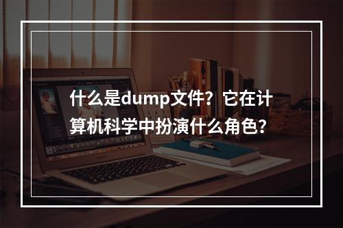 什么是dump文件?它在计算机科学中扮演什么角色?