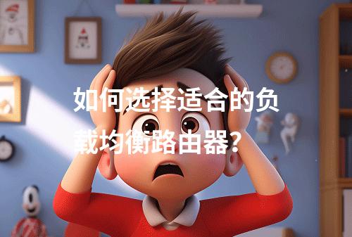 如何选择适合的负载均衡路由器?