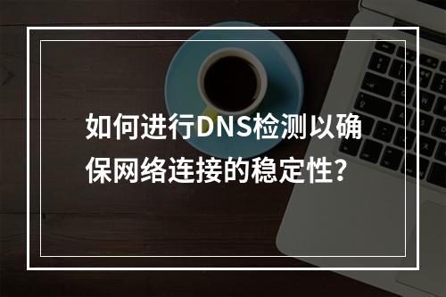 如何进行DNS检测以确保网络连接的稳定性?