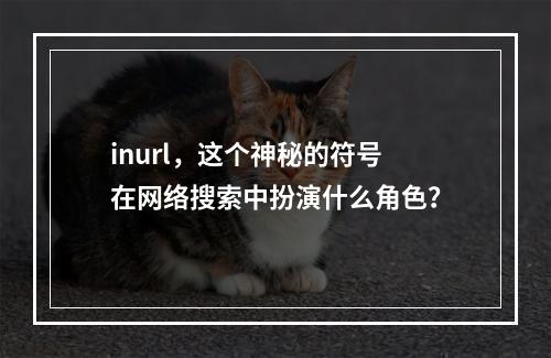 inurl,这个神秘的符号在网络搜索中扮演什么角色?