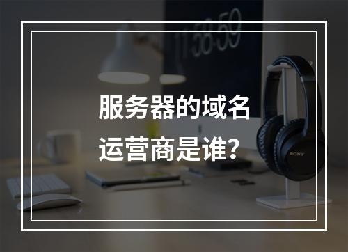 服务器的域名运营商是谁?