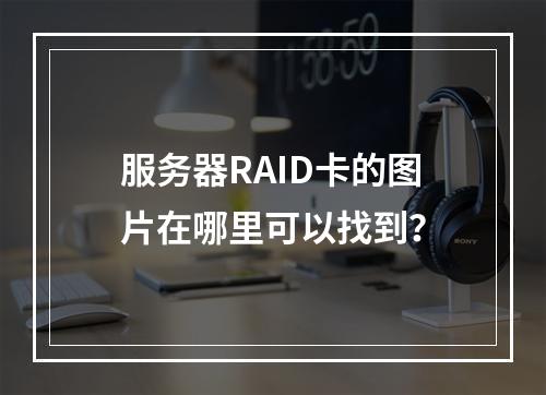 服务器RAID卡的图片在哪里可以找到?