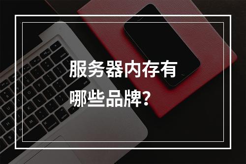 服务器内存有哪些品牌?