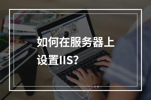 如何在服务器上设置IIS?